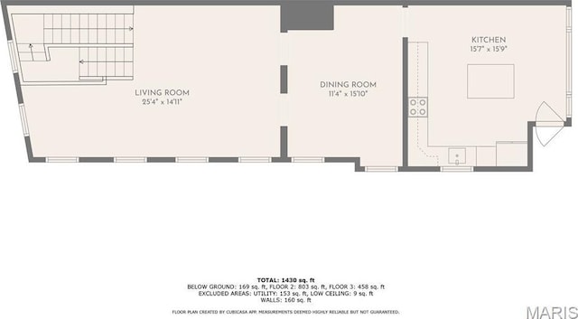 2812 Indiana Ave, Saint Louis, MO 63118 - view of floor plan / room layout