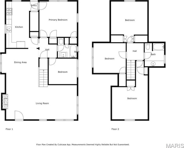 512 N Hills Dr, Saint Louis, MO 63121 - view of room layout