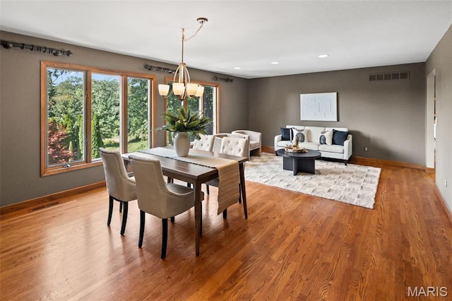 4775 S Hazel Rd, Edwardsville, IL 62025 - dining space with wood finished floors and recessed lighting