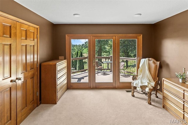 4775 S Hazel Rd, Edwardsville, IL 62025 - entryway with healthy amount of natural light and light colored carpet