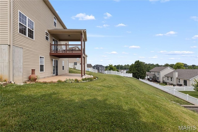 672 Berrywine Ln, Arnold, MO 63010 - view of yard with a patio area and a residential view