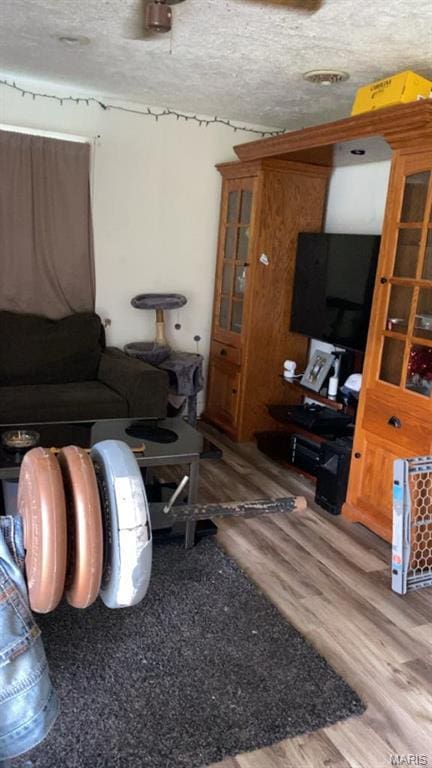 823 W Washington St, St James, MO 65559 - living room featuring wood finished floors