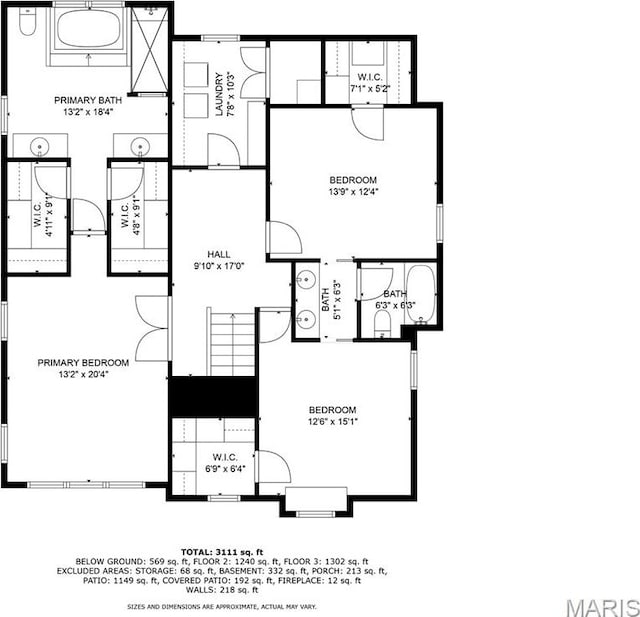 1029 Brownell Ave, Glendale, MO 63122 - view of home floor plan