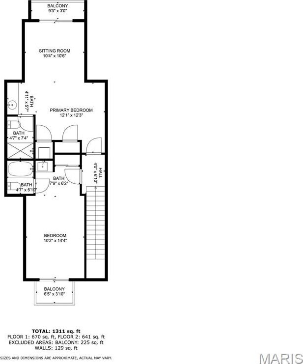 315 Timber Ridge Dr, Grafton, IL 62037 - view of property floor plan