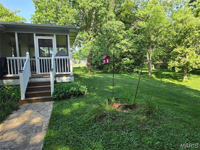 310 E 1st St, Ramsey, IL 62080 - view of grassy yard