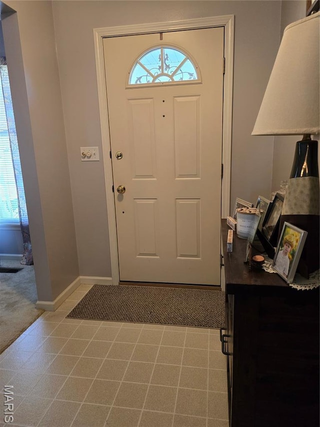 310 E 1st St, Ramsey, IL 62080 - entrance foyer with baseboards