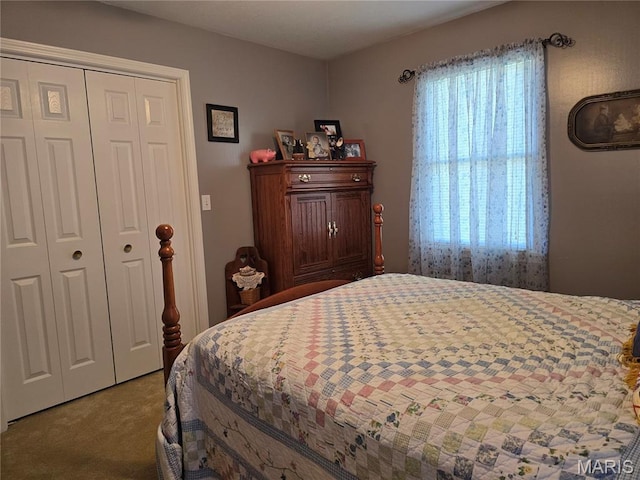 310 E 1st St, Ramsey, IL 62080 - carpeted bedroom with a closet
