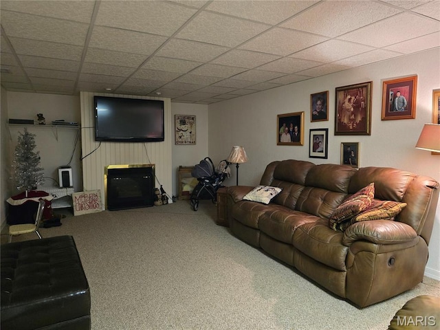 310 E 1st St, Ramsey, IL 62080 - view of carpeted living room