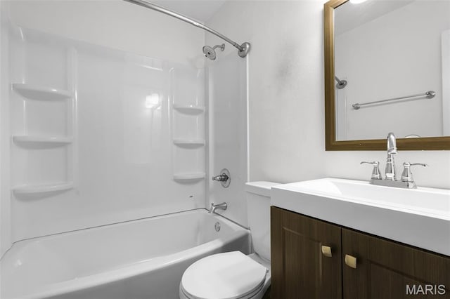 7104 Leona St, Saint Louis, MO 63116 - bathroom featuring vanity and shower / tub combination