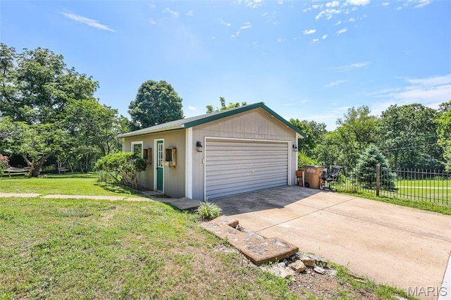 4846 S Point Rd, Washington, MO 63090 - view of detached garage