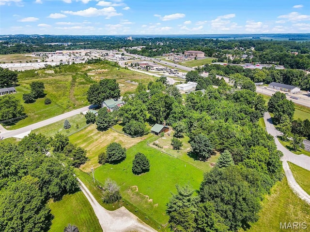 4846 S Point Rd, Washington, MO 63090 - aerial view of a tree filled landscape