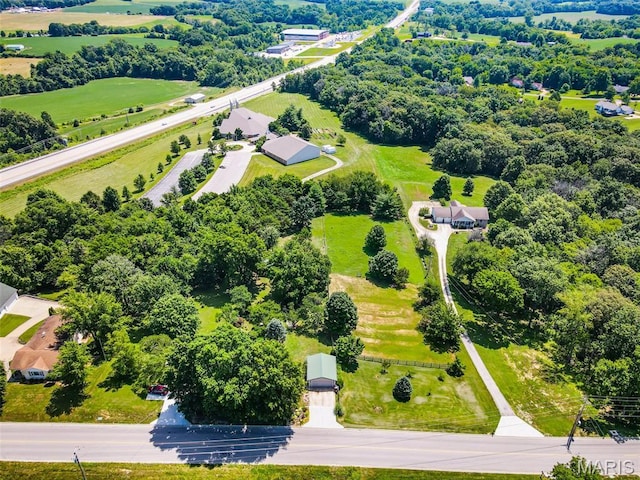 4846 S Point Rd, Washington, MO 63090 - drone / aerial view