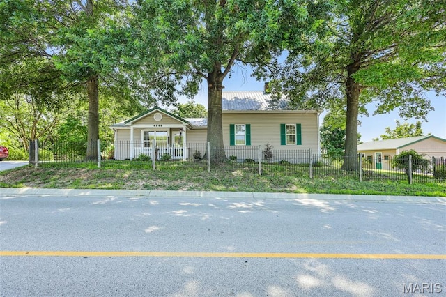 4846 S Point Rd, Washington, MO 63090 - view of front of house with a metal roof