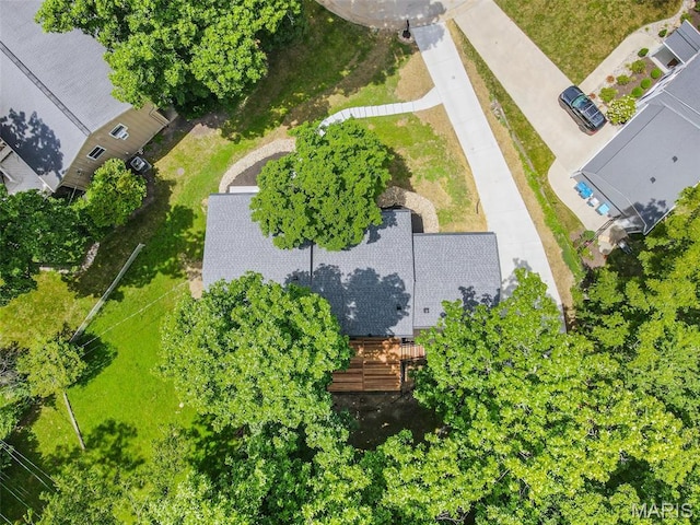 246 Leichester Cir, Ballwin, MO 63011 - bird's eye view