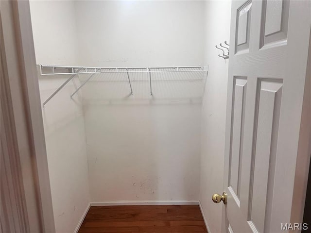 1 Calumet Meadows Ct, Ofallon, MO 63376 - walk in closet with wood finished floors