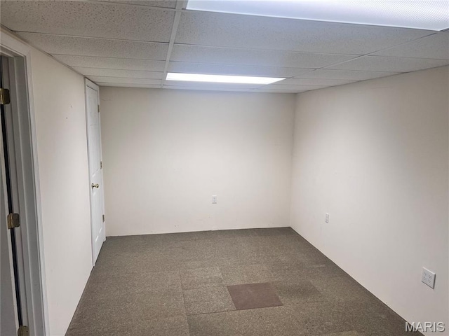 1 Calumet Meadows Ct, Ofallon, MO 63376 - carpeted spare room featuring a drop ceiling