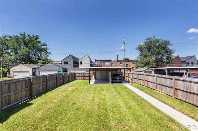 4133 Lafayette Ave, Saint Louis, MO 63110 - view of fenced backyard