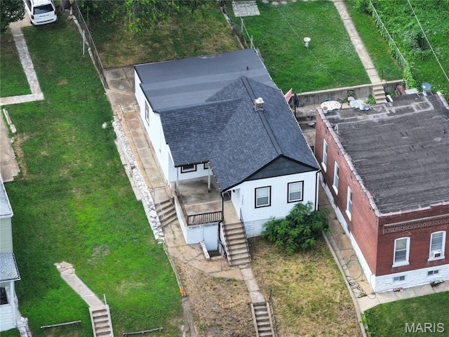 7353 Virginia Ave, Saint Louis, MO 63111 - aerial view of property and surrounding area