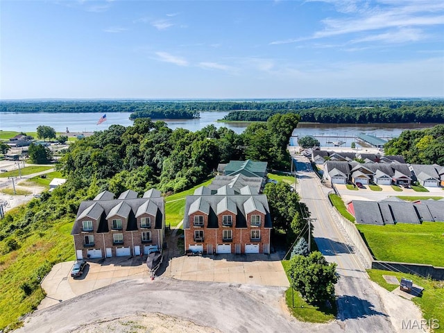 319 Timber Ridge Dr, Grafton, IL 62037 - aerial view of residential area with a large body of water