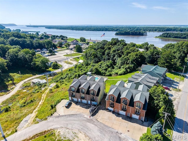 319 Timber Ridge Dr, Grafton, IL 62037 - aerial view of a large body of water