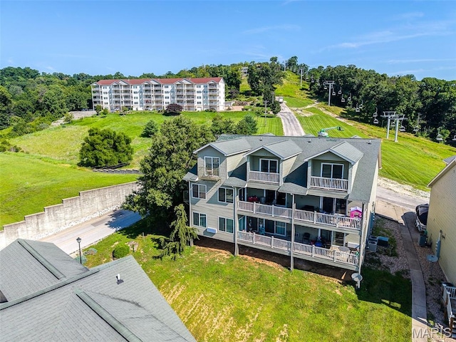 319 Timber Ridge Dr, Grafton, IL 62037 - aerial view of apartment complex