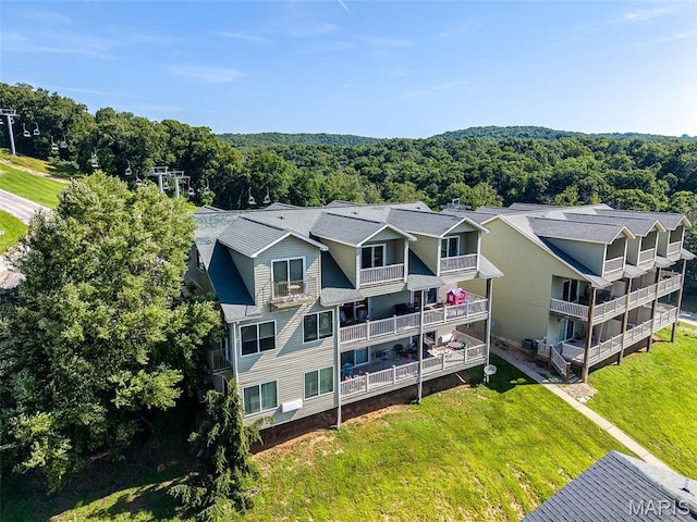 319 Timber Ridge Dr, Grafton, IL 62037 - drone / aerial view of a forest