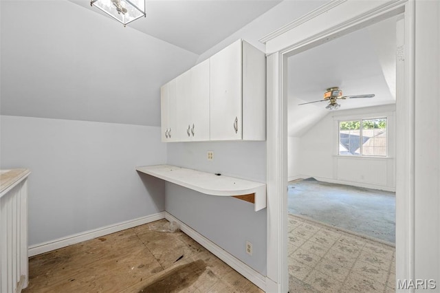 135 Oak Tree Dr, Webster Groves, MO 63119 - washroom featuring baseboards and a ceiling fan