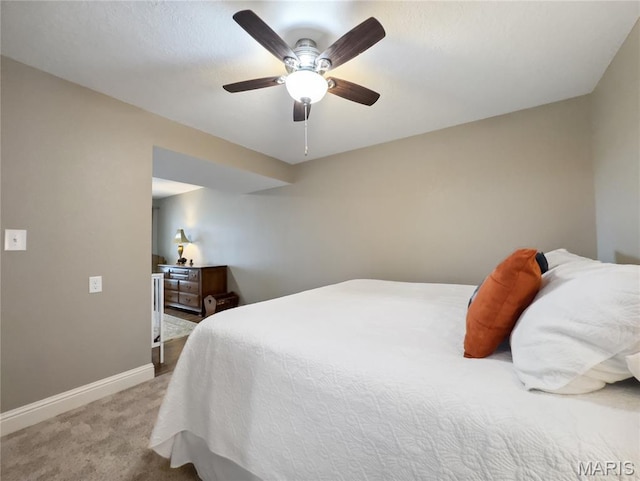 1171 Thunder Mountain Rd, Camdenton, MO 65020 - carpeted bedroom featuring baseboards and a ceiling fan