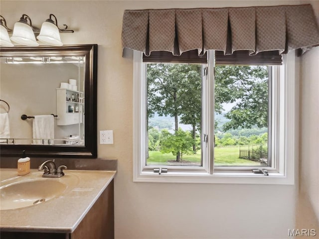 1171 Thunder Mountain Rd, Camdenton, MO 65020 - bathroom with healthy amount of natural light and vanity