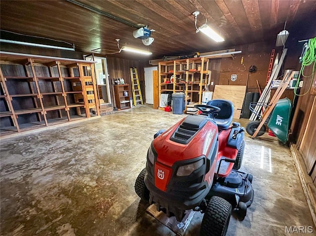 410 N Cleveland St, Fillmore, IL 62032 - garage with a garage door opener