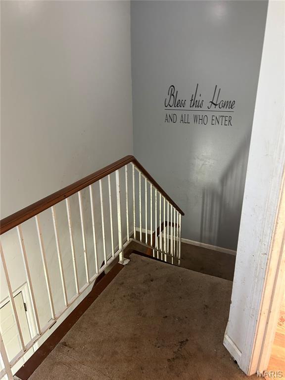 12922 High Crest St, Black Jack, MO 63033 - view of stairway