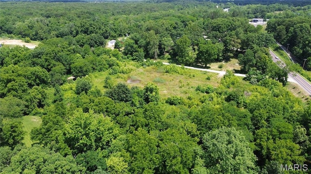 1203 N Main St, Salem, MO 65560 - aerial overview of property's location with a forest