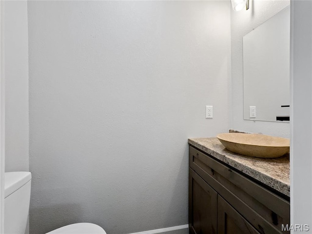 326 State Highway W Rd, Macks Creek, MO 65786 - bathroom with toilet and vanity