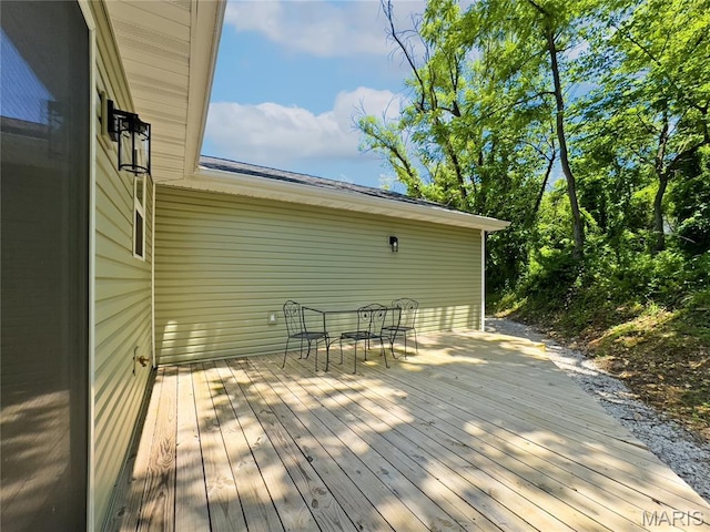 326 State Highway W Rd, Macks Creek, MO 65786 - view of wooden deck
