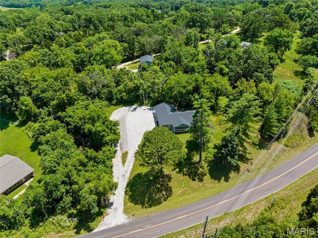 326 State Highway W Rd, Macks Creek, MO 65786 - bird's eye view of a forest