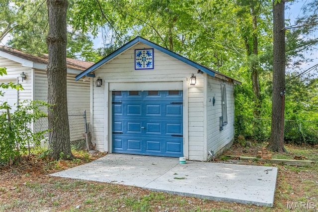 110 Brand Pl, Bonne Terre, MO 63628 - view of detached garage