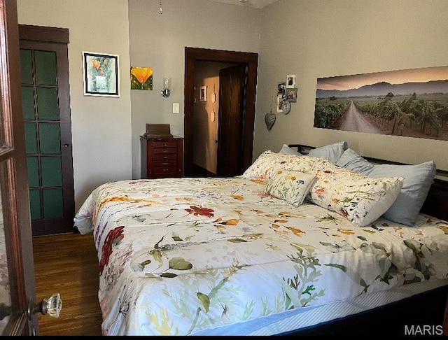 110 Brand Pl, Bonne Terre, MO 63628 - bedroom featuring wood finished floors