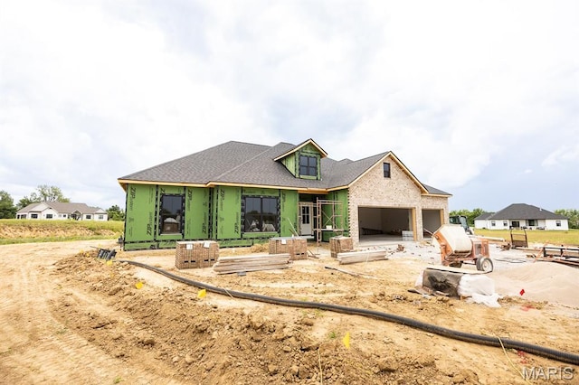 505 Master Ct, Shiloh, IL 62221 - view of front facade with driveway and a garage