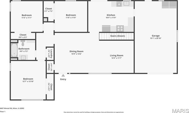 6607 Wenzel Rd, Alton, IL 62002