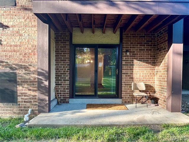 4278 Kay Ln Unit 2, Saint Louis, MO 63123 - doorway to property with brick siding
