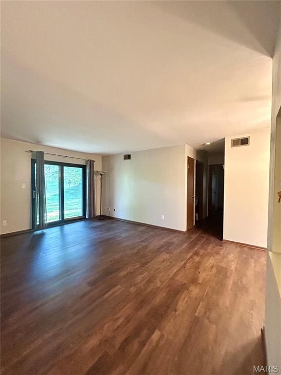 4278 Kay Ln Unit 2, Saint Louis, MO 63123 - unfurnished room featuring dark wood-style flooring and baseboards
