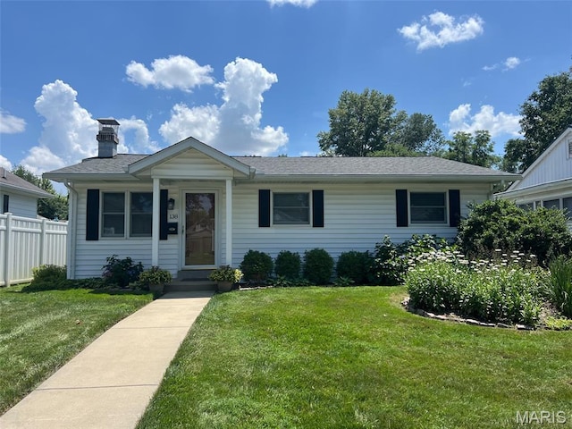 138 S 33rd St, Belleville, IL 62226 - view of front of home featuring a chimney