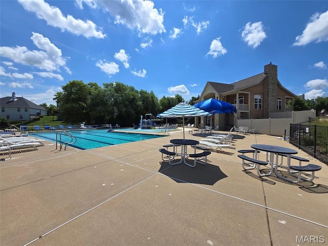 2426 Guardian Ct, Arnold, MO 63010 - community pool with a patio area