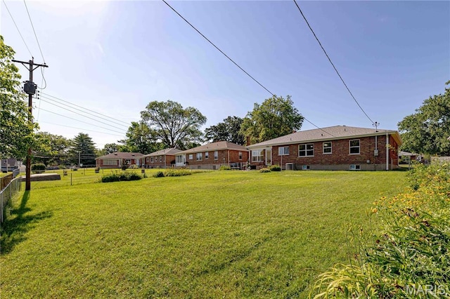 7315 Cheshire Ln, Affton, MO 63123 - view of yard