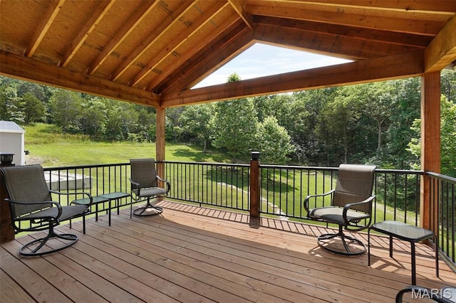 8224 Wild Acre Meadows Dr, Hillsboro, MO 63050 - deck with a lawn