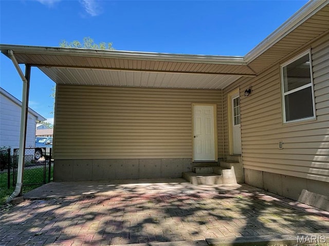 2315 Bramble Ln, Florissant, MO 63033 - view of patio / terrace featuring entry steps