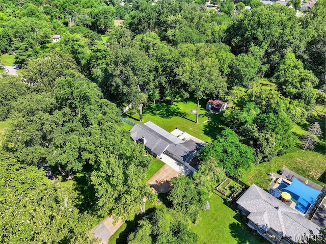 11365 Inverness Ln, Maryland Heights, MO 63043 - aerial view