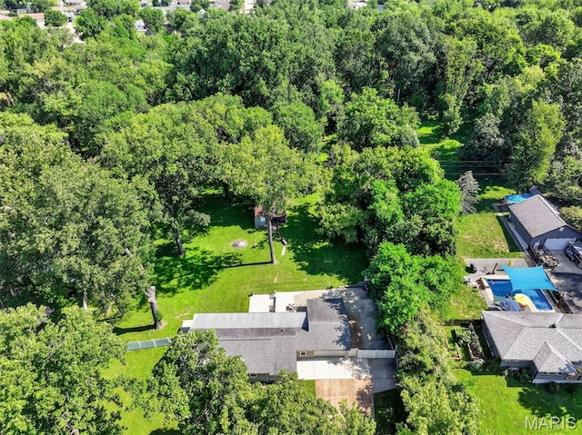 11365 Inverness Ln, Maryland Heights, MO 63043 - drone / aerial view