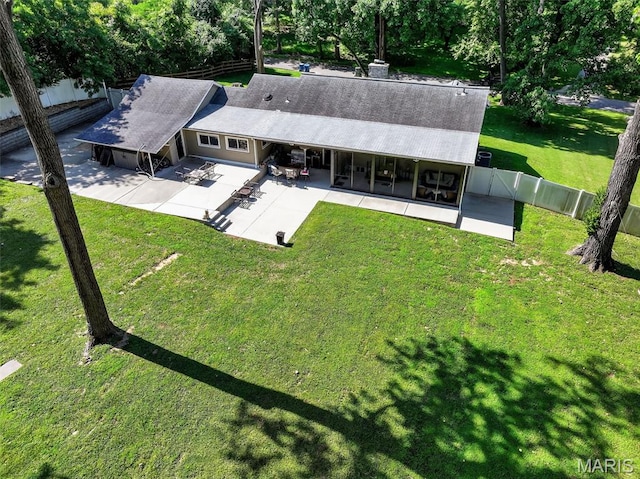 11365 Inverness Ln, Maryland Heights, MO 63043 - aerial view of property and surrounding area