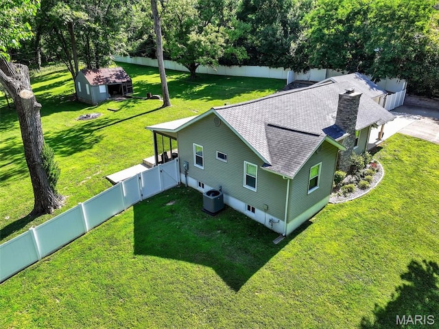 11365 Inverness Ln, Maryland Heights, MO 63043 - view from above of property
